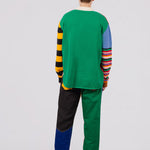 Las Rayitas colorful Striped Knitted Polo  