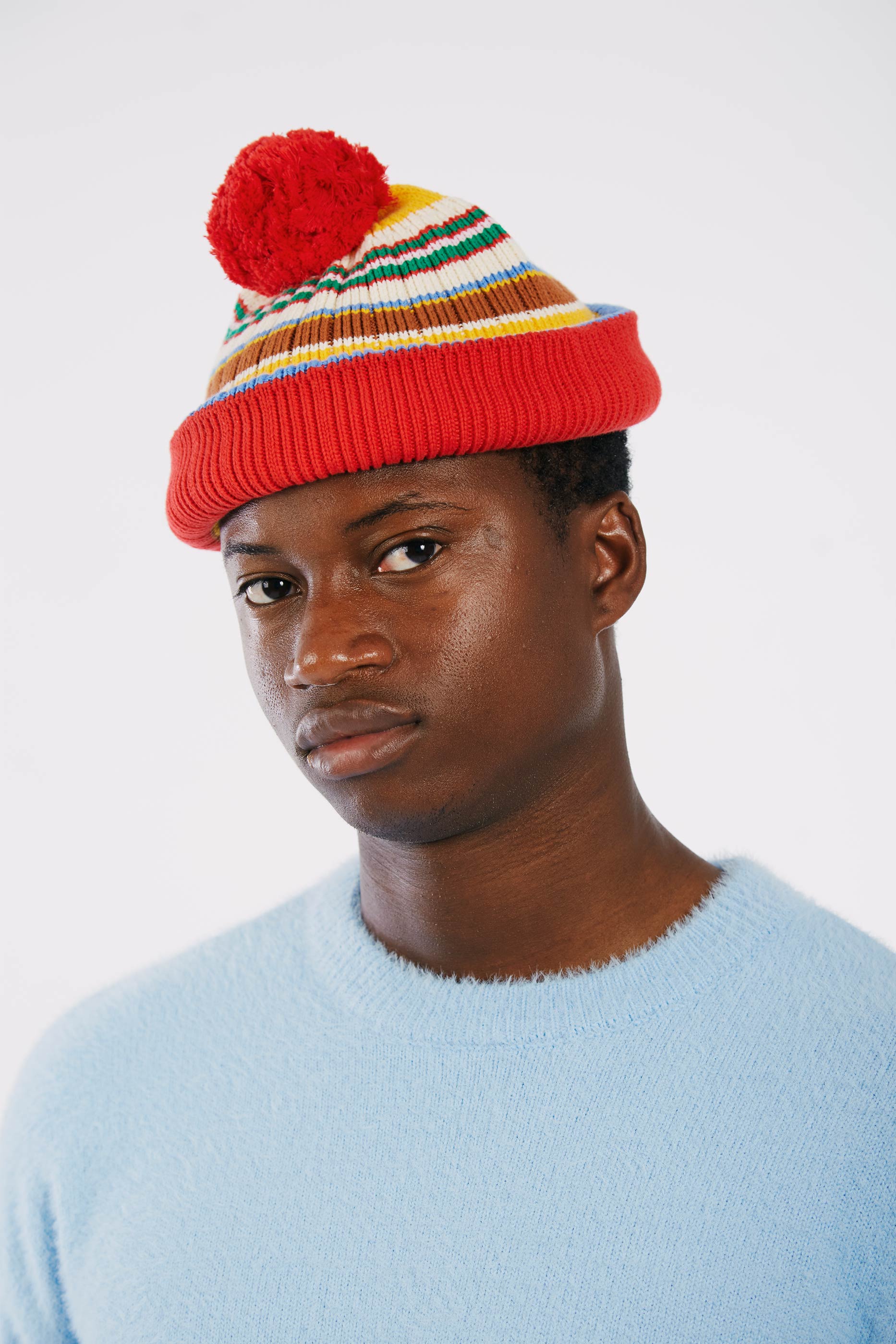 Striped Stripper Beanie - Outsiders Division 